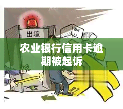 农业银行信用卡逾期被起诉