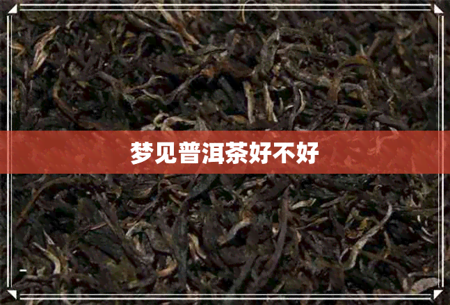 梦见普洱茶好不好