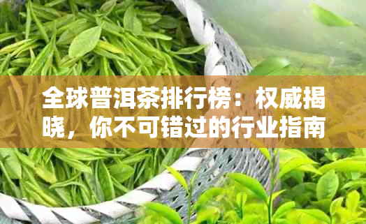 全球普洱茶排行榜：权威揭晓，你不可错过的行业指南！