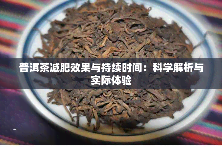 普洱茶减肥效果与持续时间：科学解析与实际体验