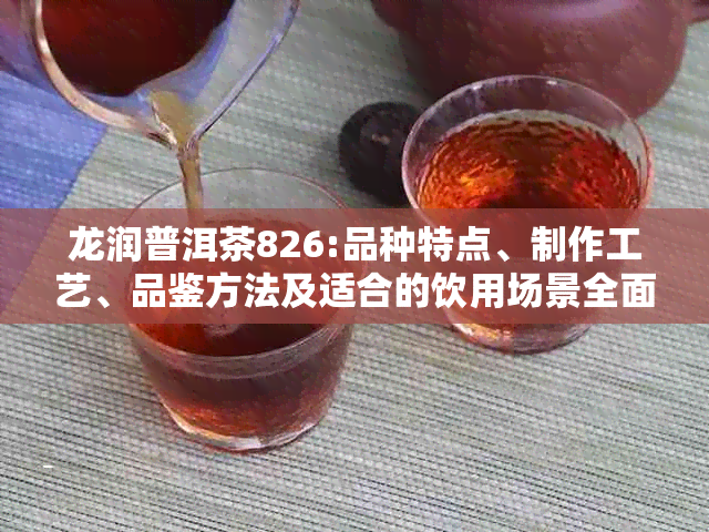 龙润普洱茶826:品种特点、制作工艺、品鉴方法及适合的饮用场景全面解析