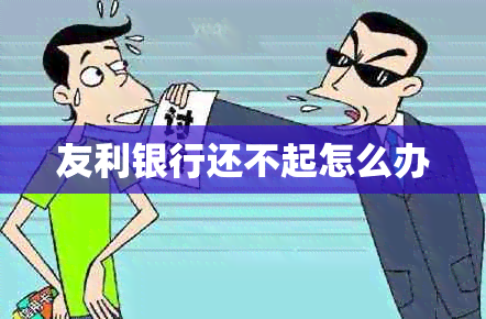 友利银行还不起怎么办