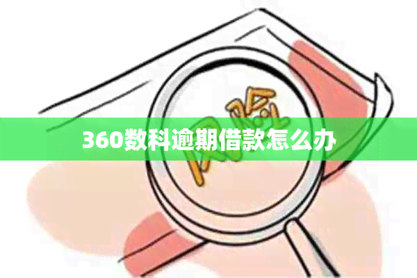 360数科逾期借款怎么办