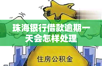 珠海银行借款逾期一天会怎样处理