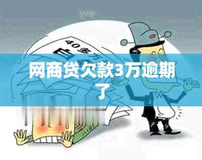 网商贷欠款3万逾期了