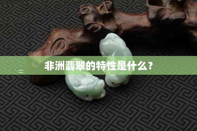 非洲翡翠的特性是什么？