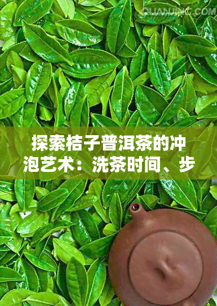 探索桔子普洱茶的冲泡艺术：洗茶时间、步骤与技巧详解