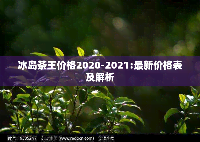 冰岛茶王价格2020-2021:最新价格表及解析