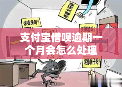 支付宝借呗逾期一个月会怎么处理