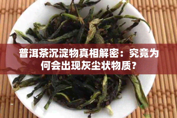 普洱茶沉淀物真相解密：究竟为何会出现灰尘状物质？