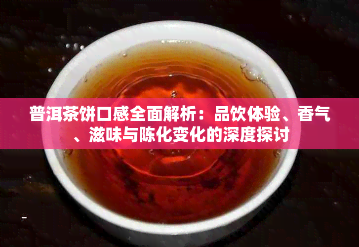 普洱茶饼口感全面解析：品饮体验、香气、滋味与陈化变化的深度探讨