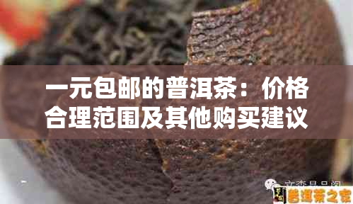 一元包邮的普洱茶：价格合理范围及其他购买建议