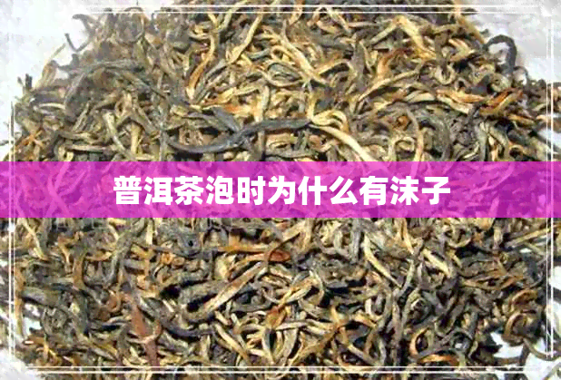 普洱茶泡时为什么有沫子