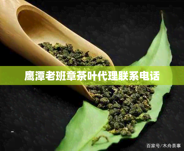 鹰潭老班章茶叶代理联系电话