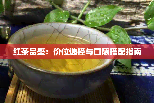 红茶品鉴：价位选择与口感搭配指南