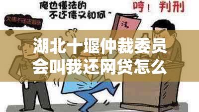 湖北十堰仲裁委员会叫我还网贷怎么办