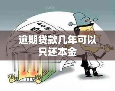 逾期贷款几年可以只还本金