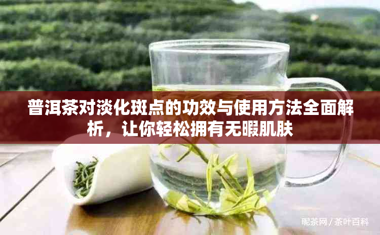 普洱茶对淡化斑点的功效与使用方法全面解析，让你轻松拥有无暇肌肤