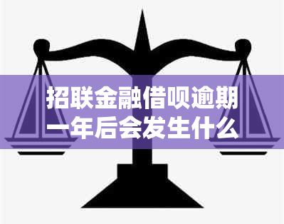 招联金融借呗逾期一年后会发生什么