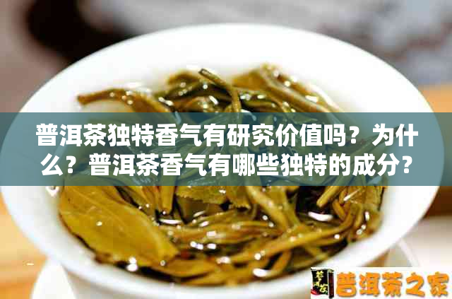 普洱茶独特香气有研究价值吗？为什么？普洱茶香气有哪些独特的成分？