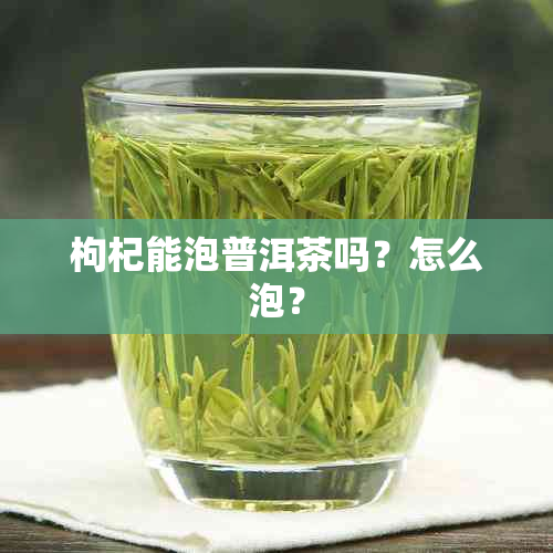 枸杞能泡普洱茶吗？怎么泡？