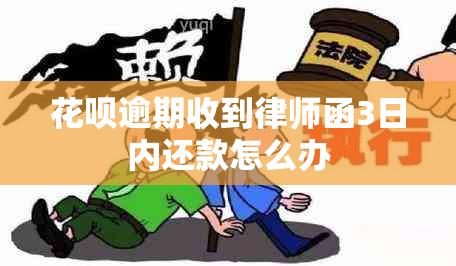 花呗逾期收到律师函3日内还款怎么办