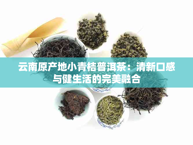 云南原产地小青桔普洱茶：清新口感与健生活的完美融合