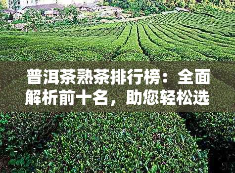 普洱茶熟茶排行榜：全面解析前十名，助您轻松选购优质熟茶