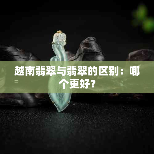 越南翡翠与翡翠的区别：哪个更好？