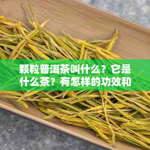 颗粒普洱茶叫什么？它是什么茶？有怎样的功效和作用？价格如何？