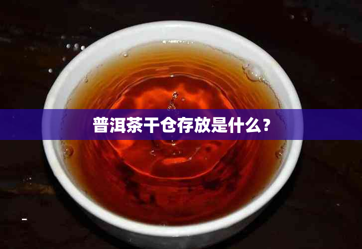 普洱茶干仓存放是什么？