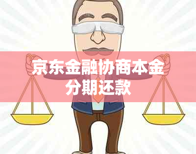 京东金融协商本金分期还款