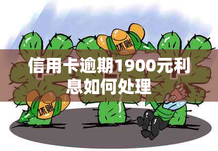 信用卡逾期1900元利息如何处理