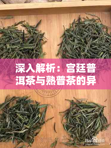 深入解析：宫廷普洱茶与熟普茶的异同及其各自特点，助你轻松辨识与选择