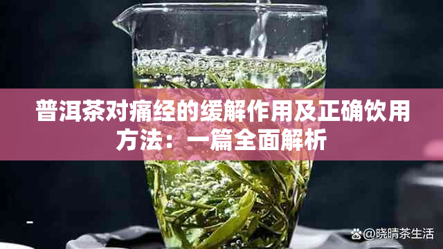 普洱茶对痛经的缓解作用及正确饮用方法：一篇全面解析