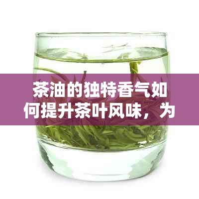 茶油的独特香气如何提升茶叶风味，为什么炒茶必须使用茶油？