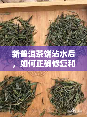 新普洱茶饼沾水后，如何正确修复和饮用？