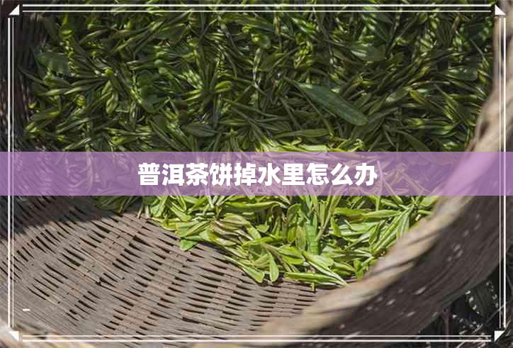 普洱茶饼掉水里怎么办