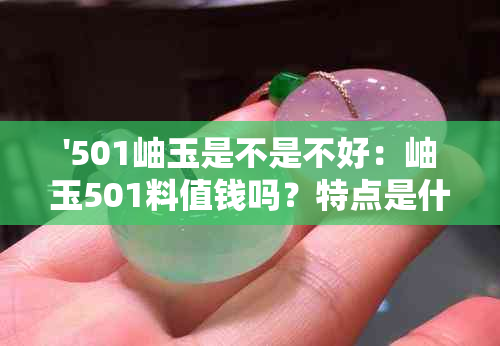 '501岫玉是不是不好：岫玉501料值钱吗？特点是什么？有收藏价值吗？'