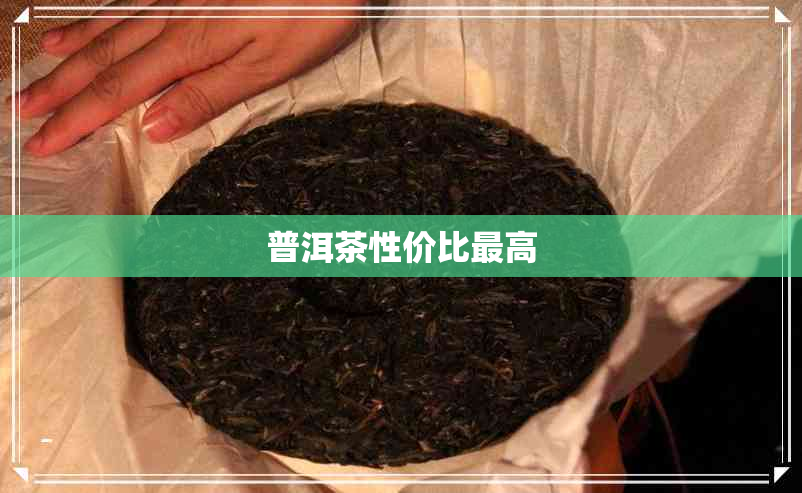 普洱茶性价比更高