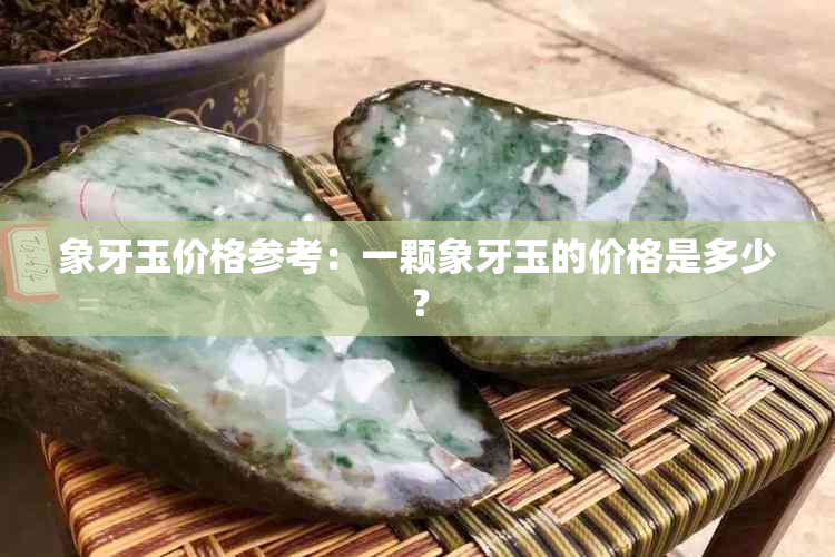 象牙玉价格参考：一颗象牙玉的价格是多少？