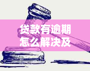 贷款有逾期怎么解决及后果