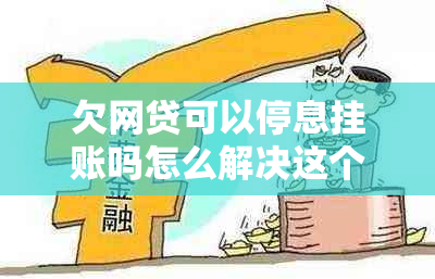 欠网贷可以停息挂账吗怎么解决这个问题呢