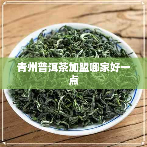 青州普洱茶加盟哪家好一点