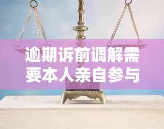 逾期诉前调解需要本人亲自参与吗