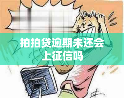 拍拍贷逾期未还会上吗