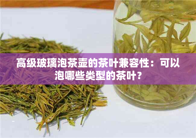 高级玻璃泡茶壶的茶叶兼容性：可以泡哪些类型的茶叶？