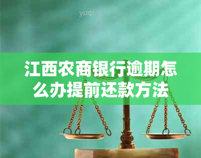 江西农商银行逾期怎么办提前还款方法