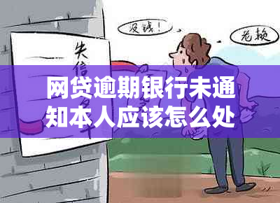 网贷逾期银行未通知本人应该怎么处理