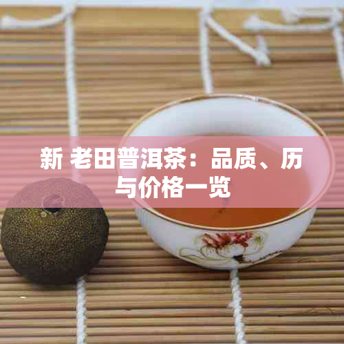 新 老田普洱茶：品质、历与价格一览